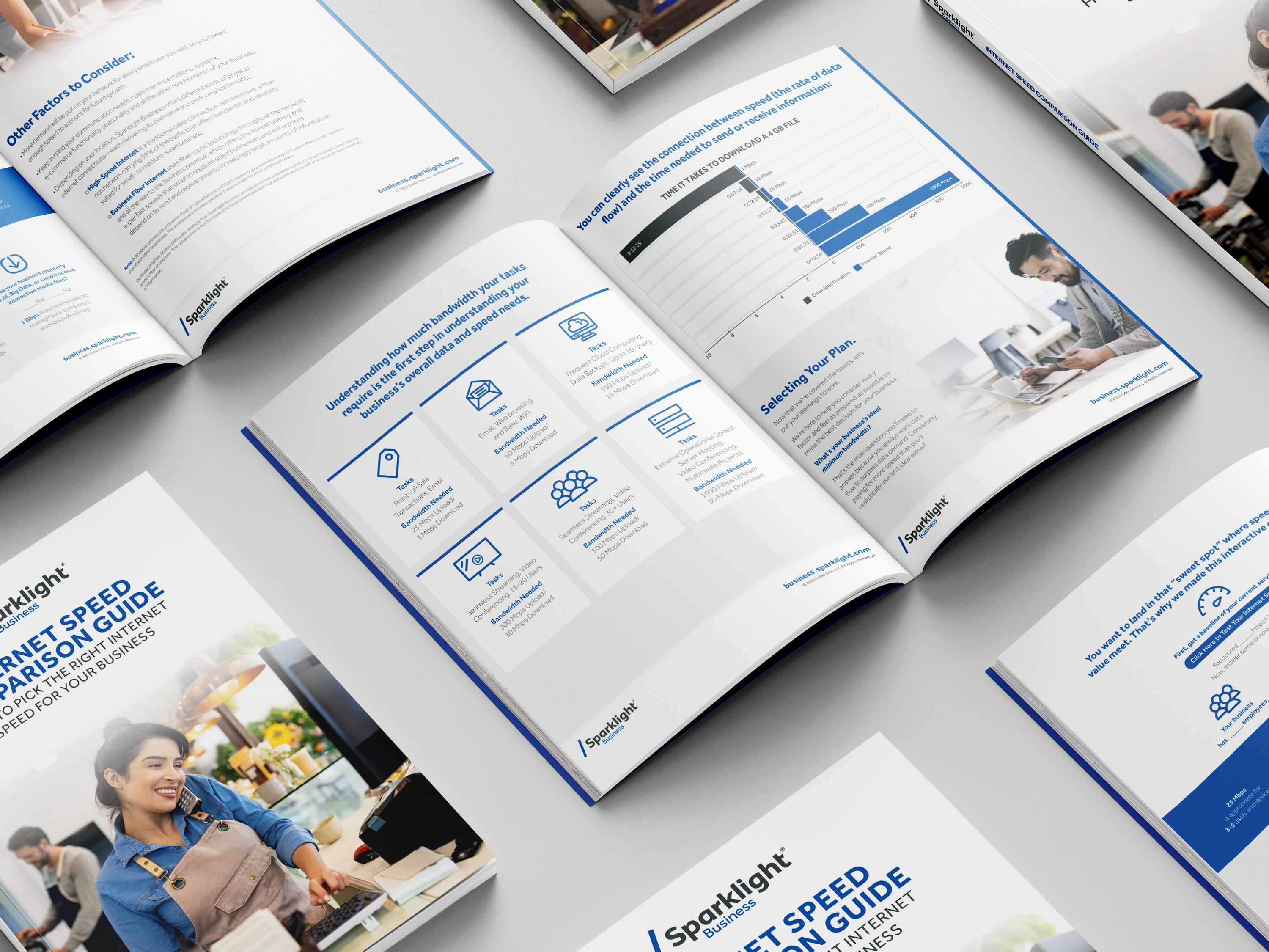 Guide Speed Comparing Internet Speeds Guide | Sparklight Business