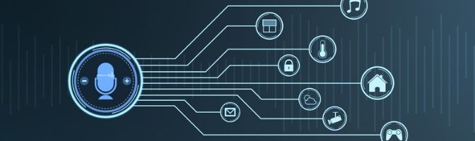 Large smart device icon that spreads out to related smaller icons