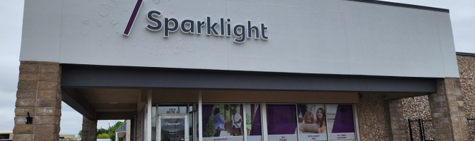 Picture of local Sparklight Internet provider office in Emporia, Kansas