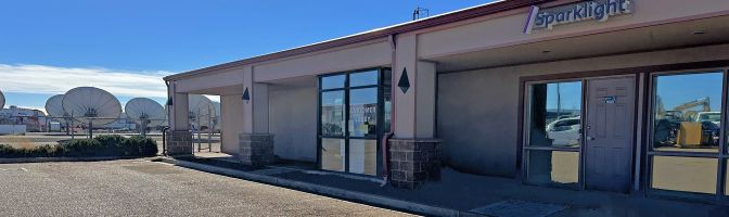 Picture of local Sparklight Internet provider office in Show Low, Arizona