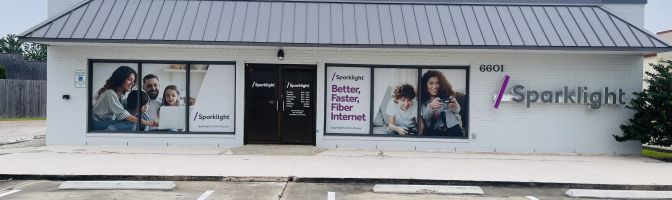 Picture of local Sparklight Internet provider office in Victoria, Texas