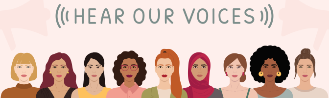 women hear our voices graphic