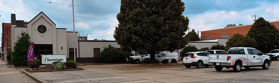 Picture of local Sparklight Internet provider office in Vincennes, IN